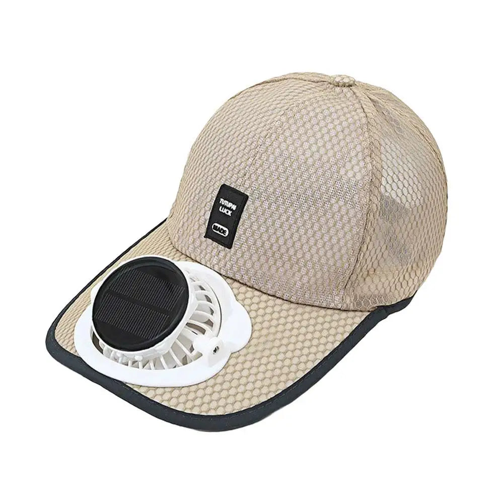 BreezeCool Solar Fan Cap