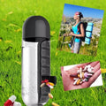 2 In 1 Pill Box With Sports Water Bottle – Stay Hydrated & Organized Anywhere